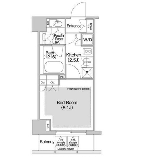 コンフォリア日本橋人形町イースト 間取り