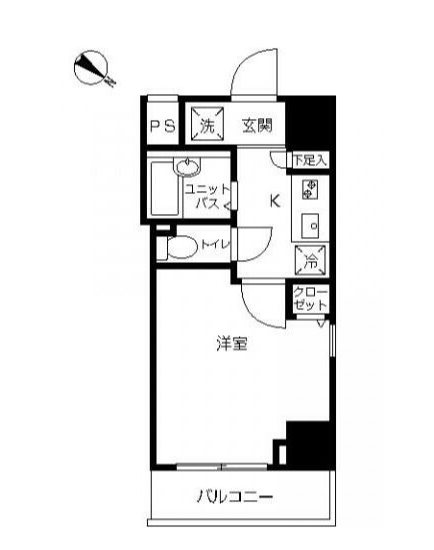 スカイコート本郷東大前弐番館    1001号室 間取り