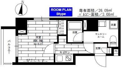 ステージファースト水道橋  間取り
