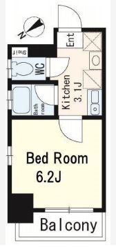 シティクリエイション茅場町 間取り
