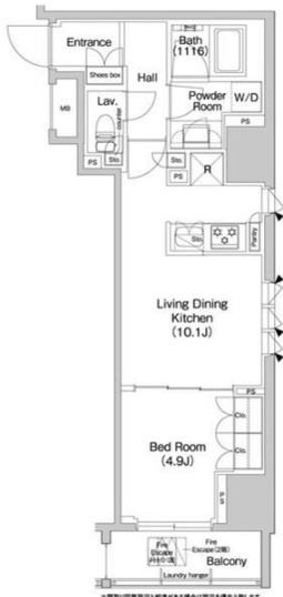 コンフォリア浅草橋 間取り