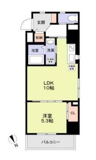 フェリーチェプランドール   701号室 間取り