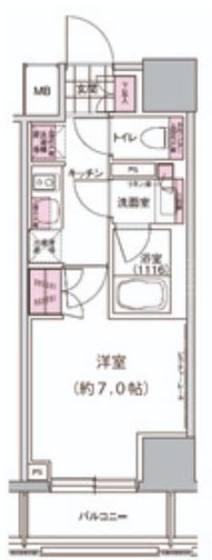 プレジリア東日本橋 間取り