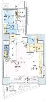 パークヴィスタ日本橋浜町     間取り