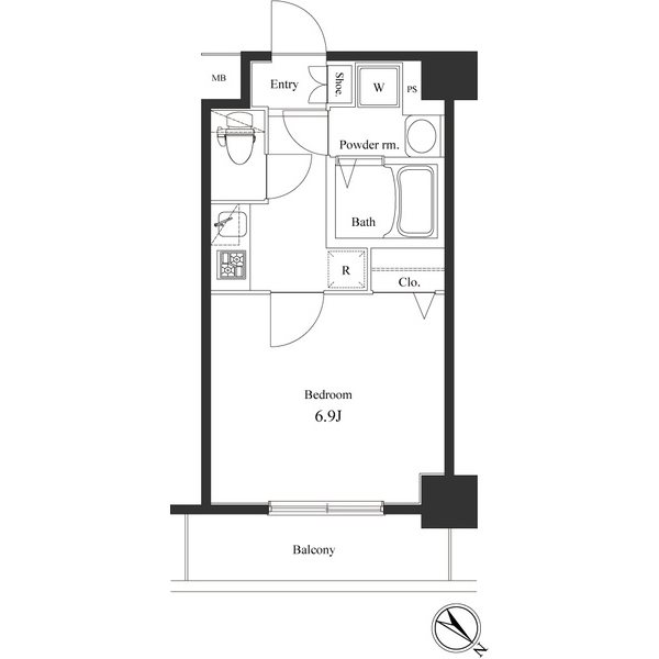 パレステュディオ神田EAST 間取り