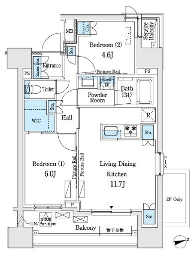 パークアクシス御茶ノ水ヒルトップ   間取り