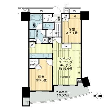 TOWER RESIDENCE TOKYO 間取り