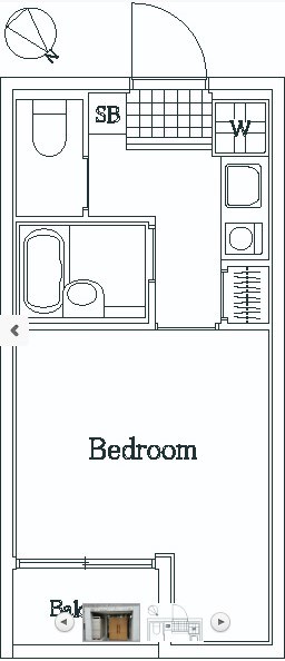 スカイコート文京小石川第2  間取り