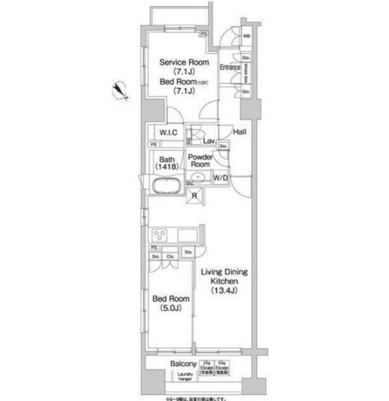 コンフォリア本駒込 間取り