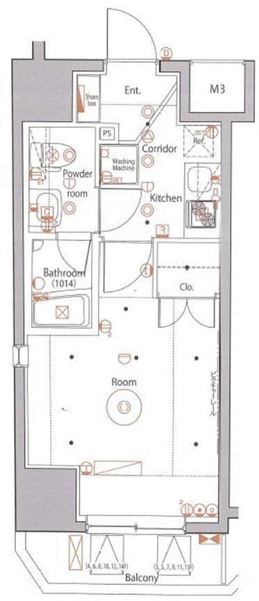 セジョリ上野 間取り
