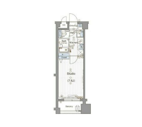 グランドガーラ神田  間取り