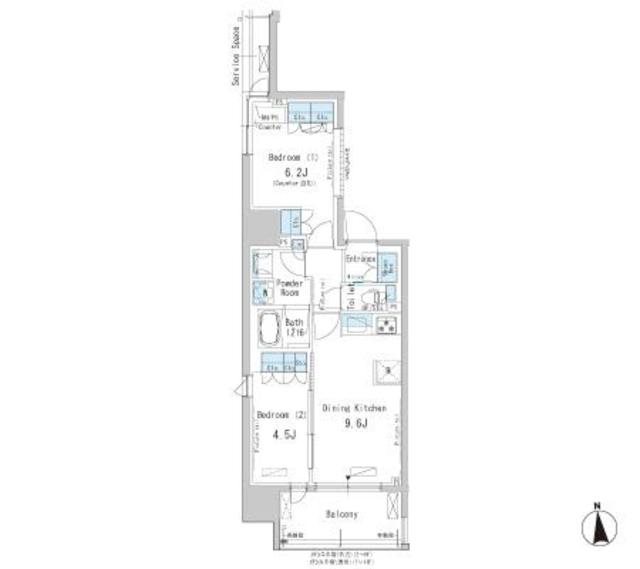 パークアクシス新御徒町イースト 間取り