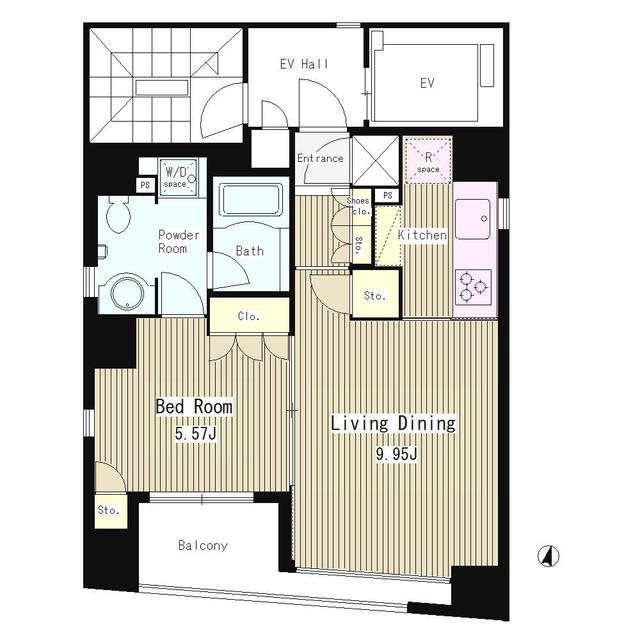 コートラクリア日本橋 間取り