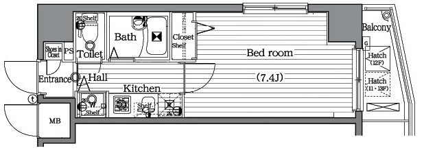 ガラ・ステージ御茶ノ水 間取り