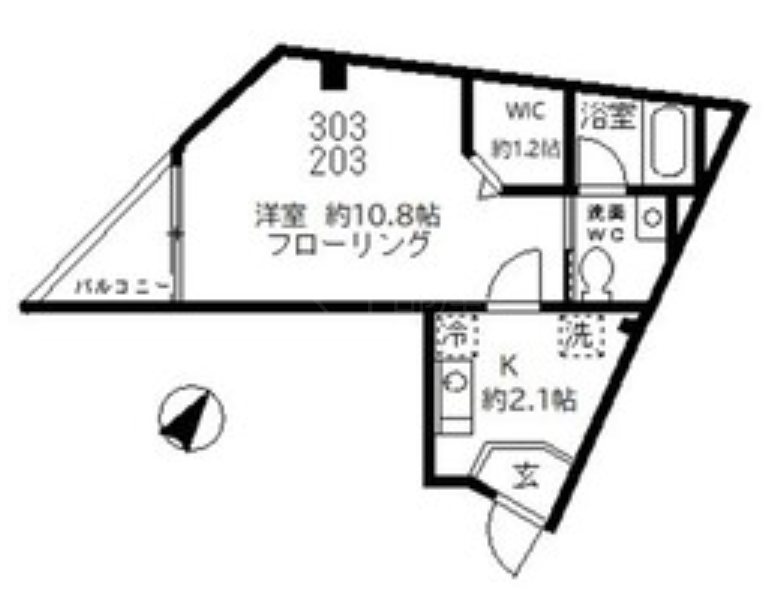 クリサンス小石川 間取り