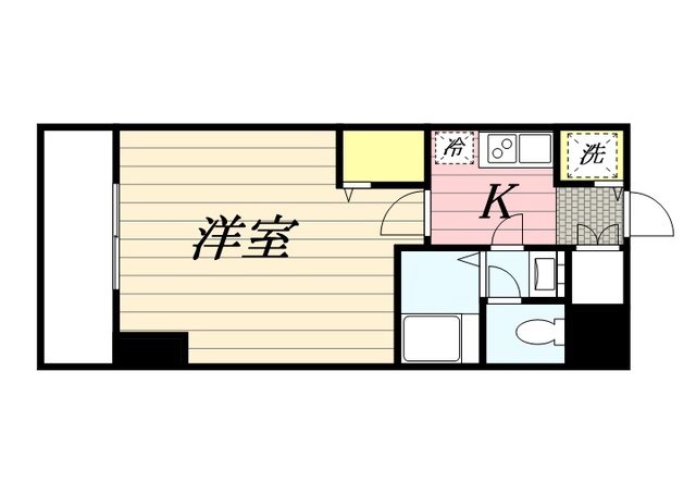 メゾンドヴィレ日本橋浜町  間取り