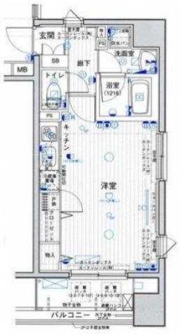 パークウェル秋葉原    間取り