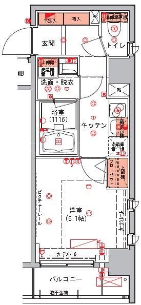 ハーモニーレジデンス日本橋イースト 間取り