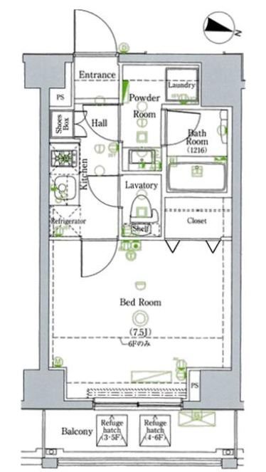 グラントゥルース本郷 間取り