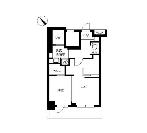 スカイコート日本橋人形町第5      間取り