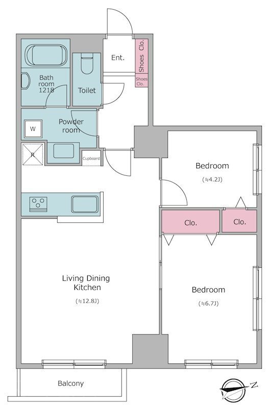KDXレジデンス秋葉原  間取り