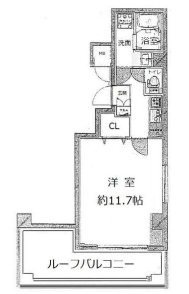 グランフォース蔵前   間取り