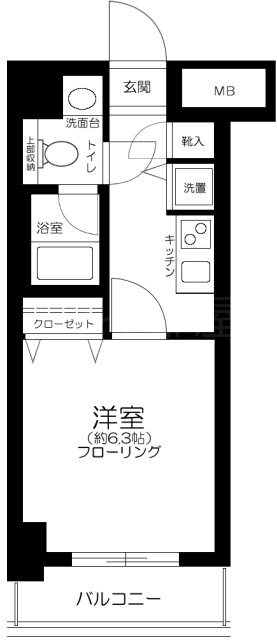パレステュディオ御茶ノ水駿河台参番館 間取り