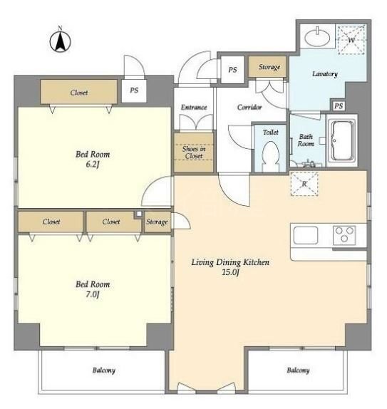 MINOAKA新御徒町 間取り