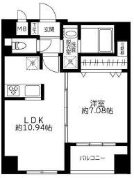 ドルチェ京橋壱番館  間取り