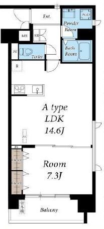 リブリ・グラン関口    201号室 間取り