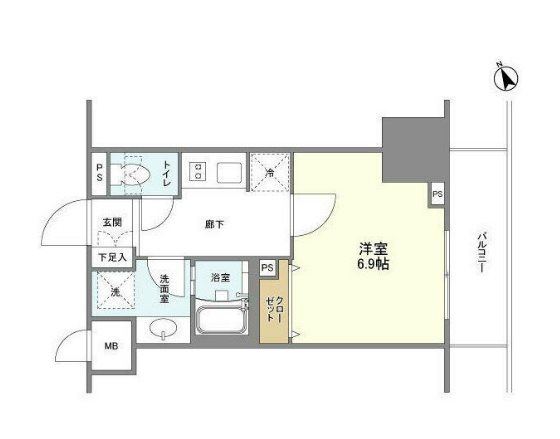ブレス蔵前 間取り