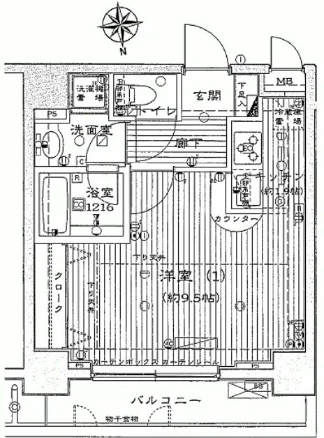 ランドステージお茶の水 間取り