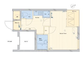 アイフェリーク日本橋 間取り