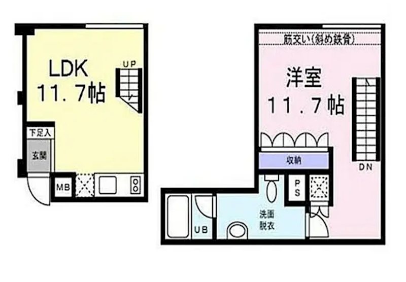 アリスマナーガーデン銀座ウォーク 間取り
