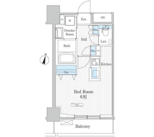 エトワール飯田橋 間取り