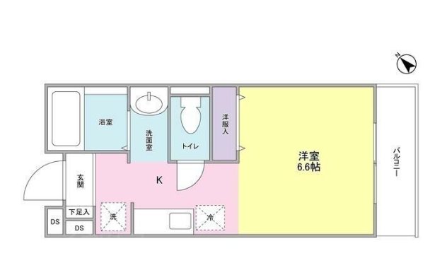 カーサフォンタナ  間取り