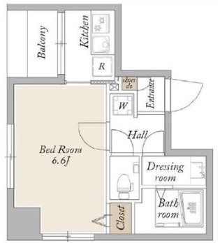 KDXレジデンス秋葉原Ⅱ 間取り