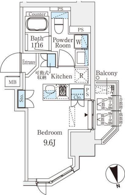 浅草田原町レジデンス 間取り