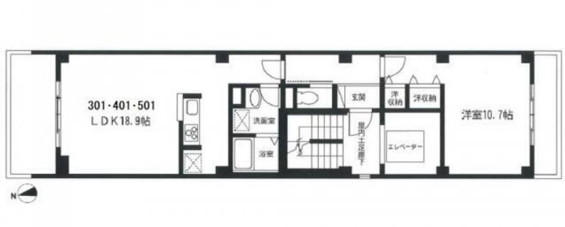 ビューノ新谷 間取り