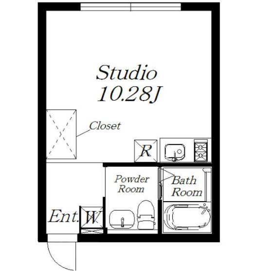 アレーロ千石  204号室 間取り