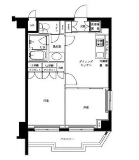 ルーブル飯田橋    間取り
