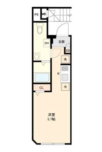 タスキスマート浅草橋 間取り
