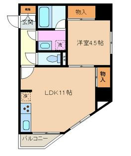 アルテール東日本橋     913001-802号室 間取り