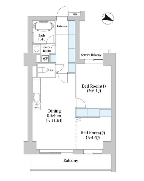 アーバンシティ音羽  間取り