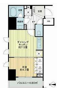 ライオンズ浅草橋ミレス  間取り