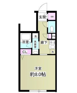 スタンズ神楽坂 間取り