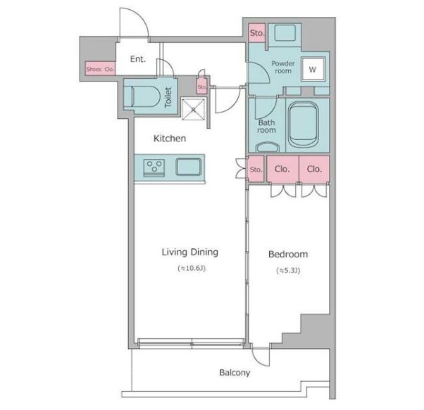 レジディア文京本郷Ⅲ 間取り