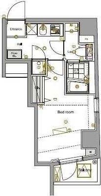 アルテシモヴァレント   間取り
