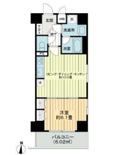 デュオ・スカーラ麹町 間取り