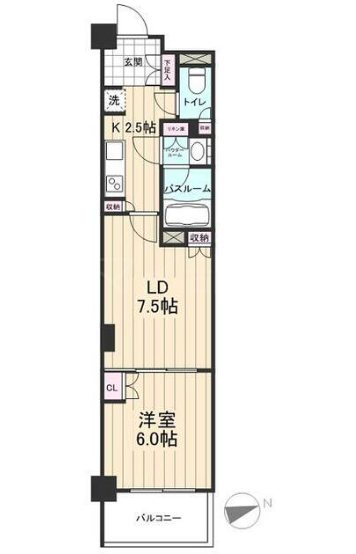 パレステージ文京江戸川橋 間取り